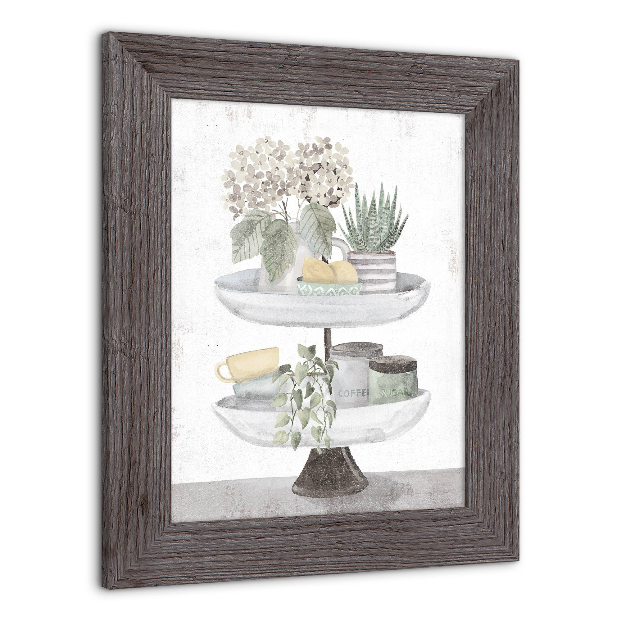 Kitchen Tray Western Framed Print